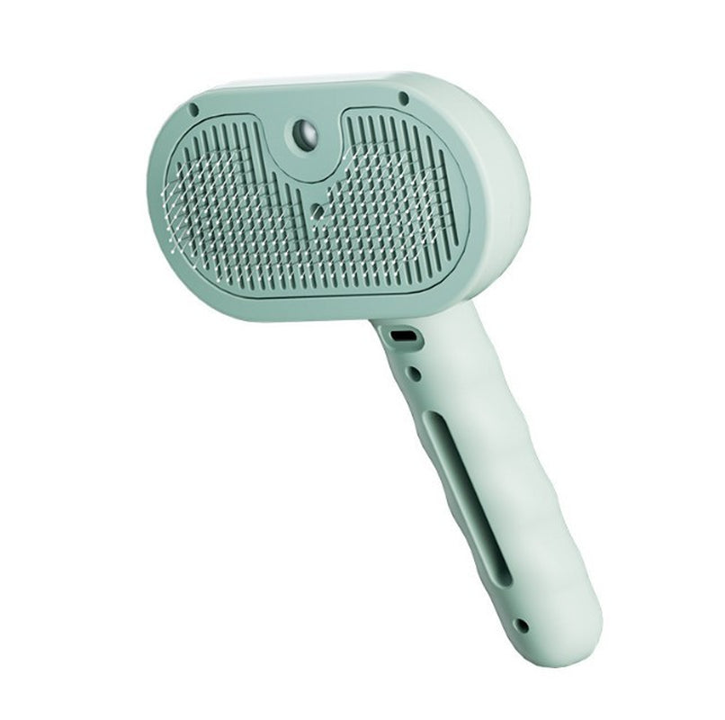 Plufura Dog Brush, 2in1 steamer and hair remover