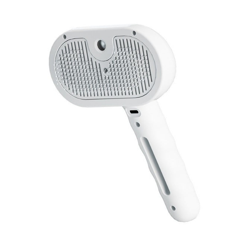 Plufura Dog Brush, 2in1 steamer and hair remover
