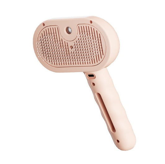 Plufura Dog Brush, 2in1 steamer and hair remover